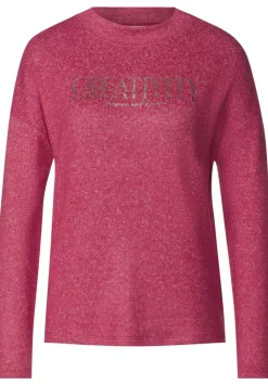 Cosy Shirt Mit Wording Print