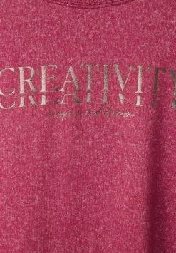 Cosy Shirt Mit Wording Print