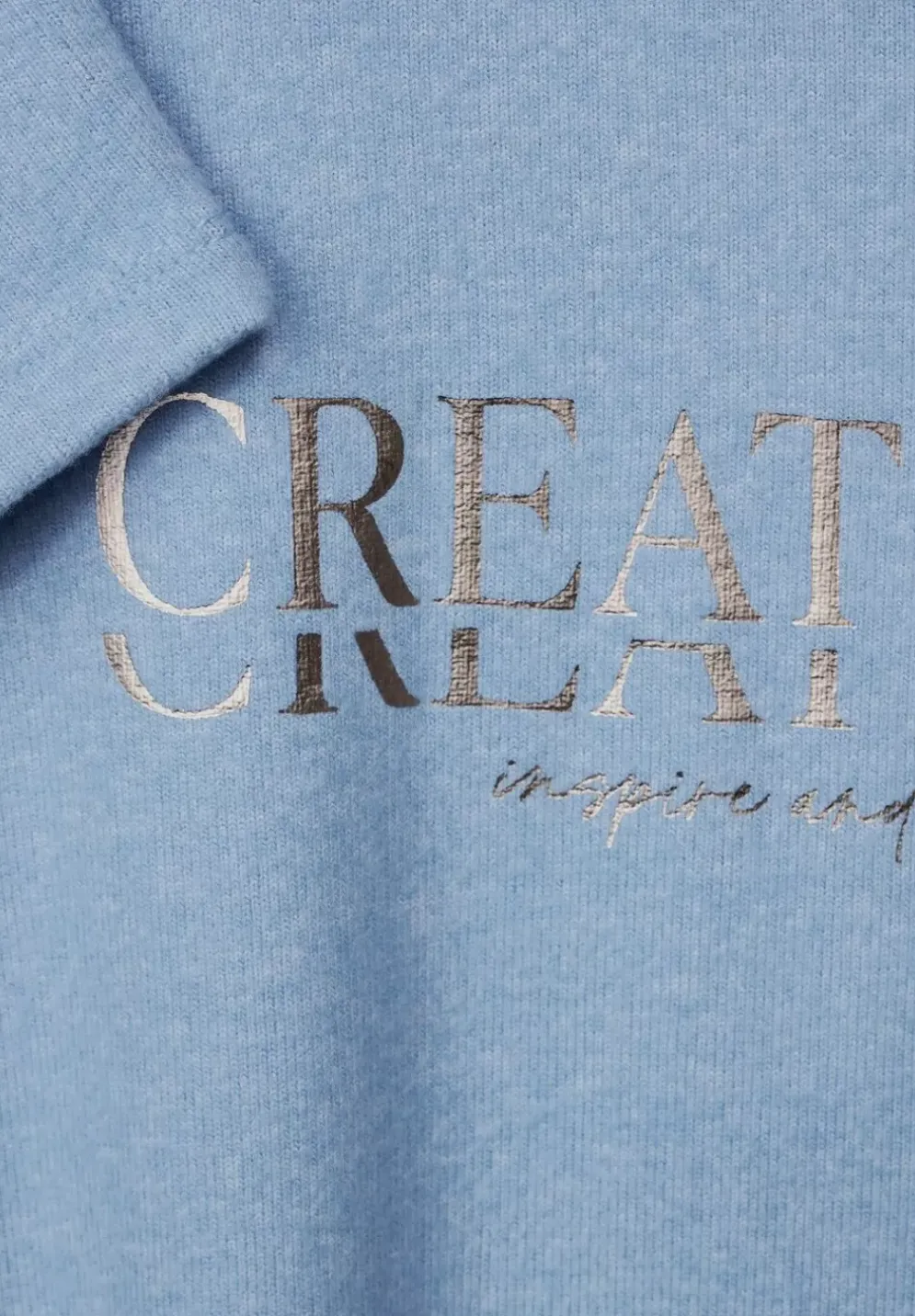 Cosy Shirt Mit Wording Print