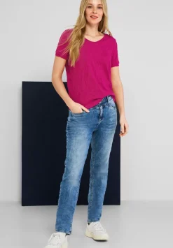 Crash Shirt In Unifarbe