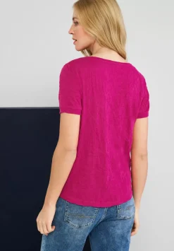 Crash Shirt In Unifarbe