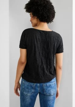 Crash Shirt In Unifarbe