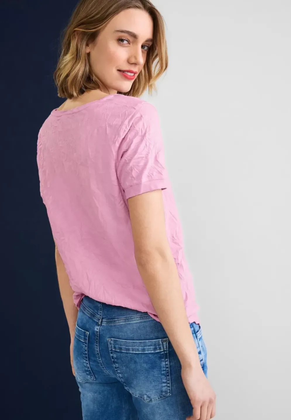 Crash Shirt In Unifarbe