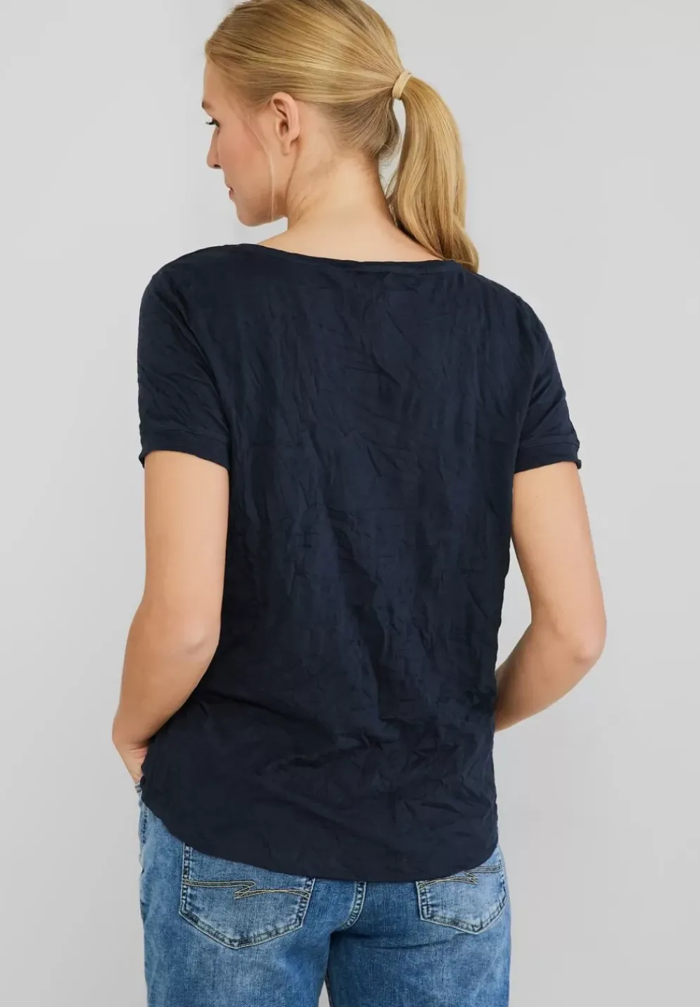 Crash Shirt In Unifarbe