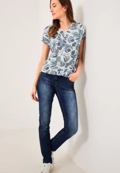 Crash T-Shirt Im Tunikastyle
