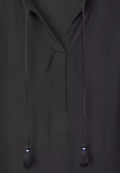 Crepekleid In Unifarbe