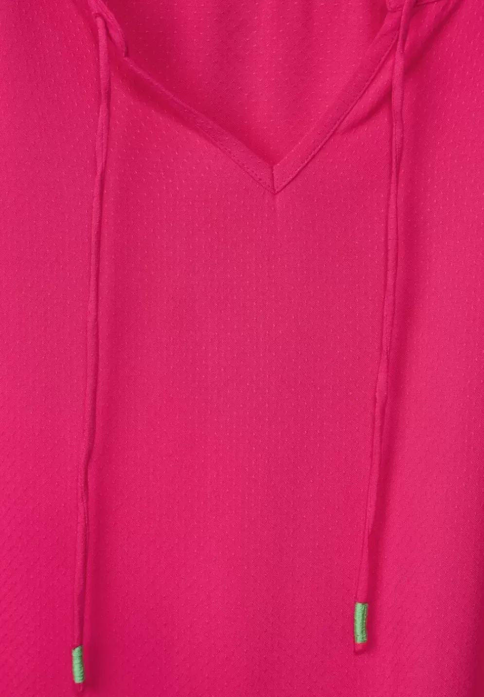 Dobby Bluse Mit 3/4 Armel