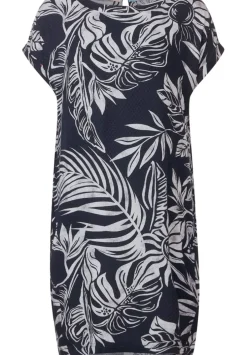 Dobby Print Kleid