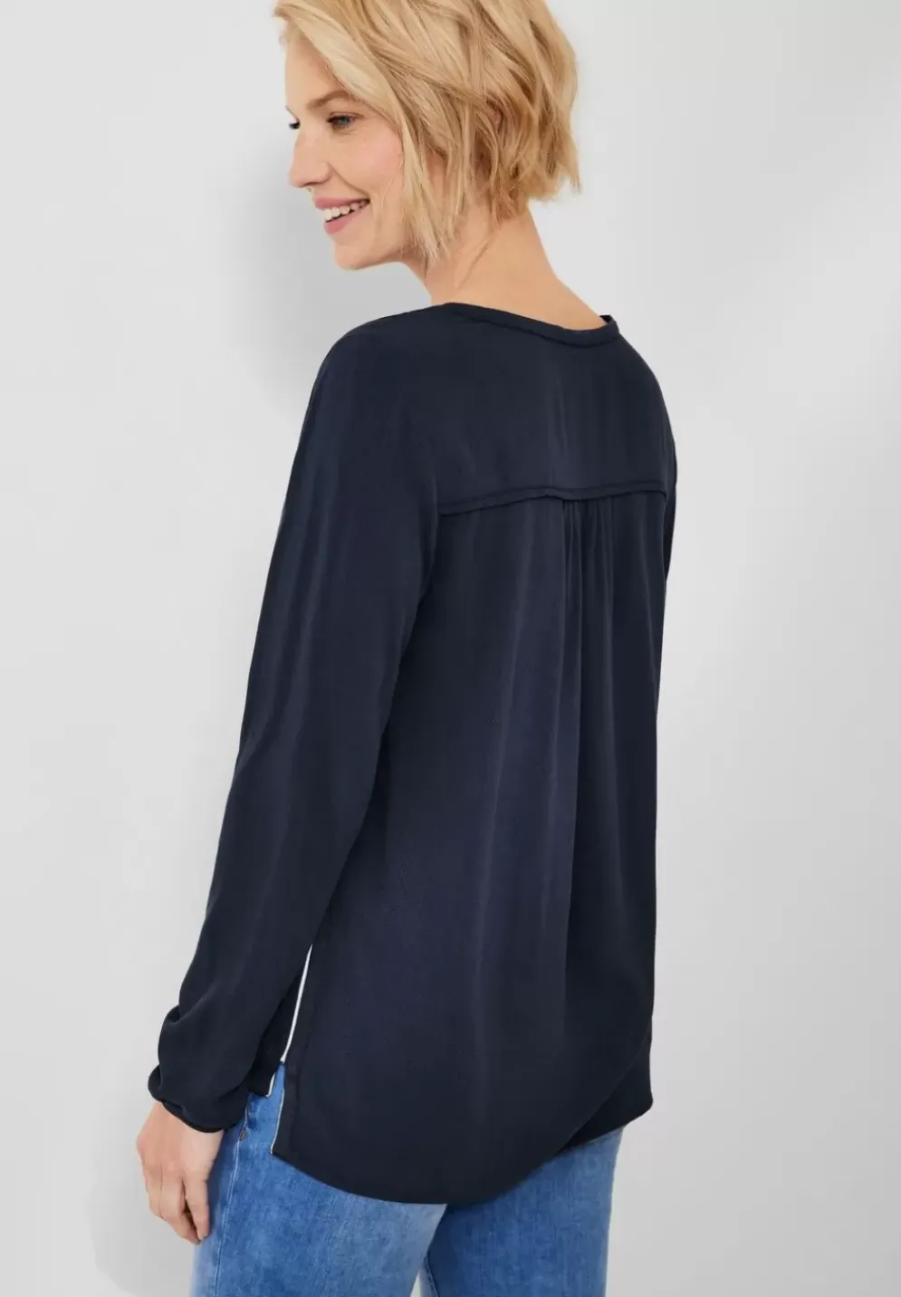 Dobby Viskose Bluse
