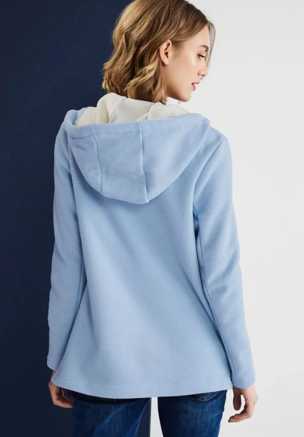 Doubleface Sweatjacke