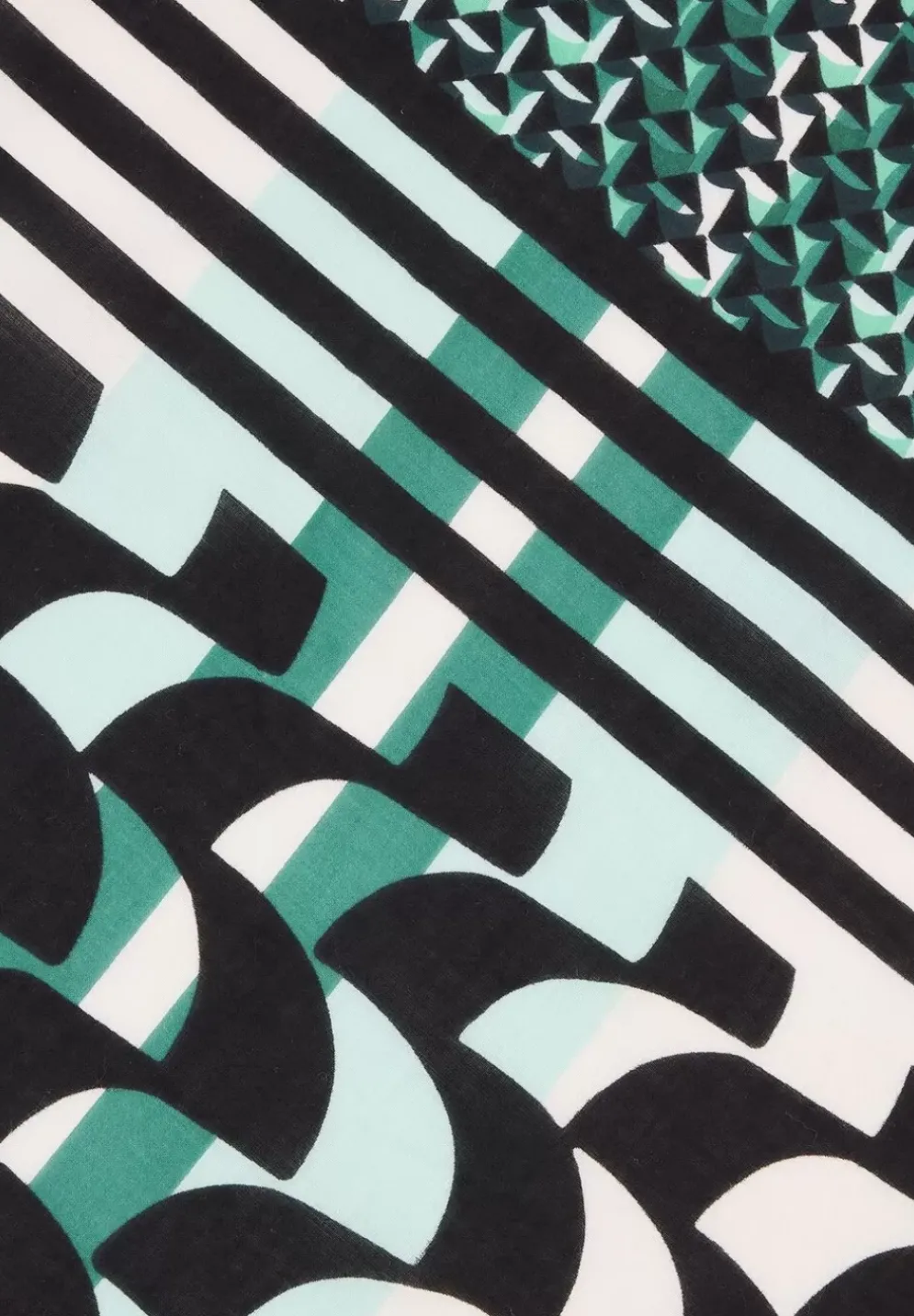 Dreieckstuch Mit Print
