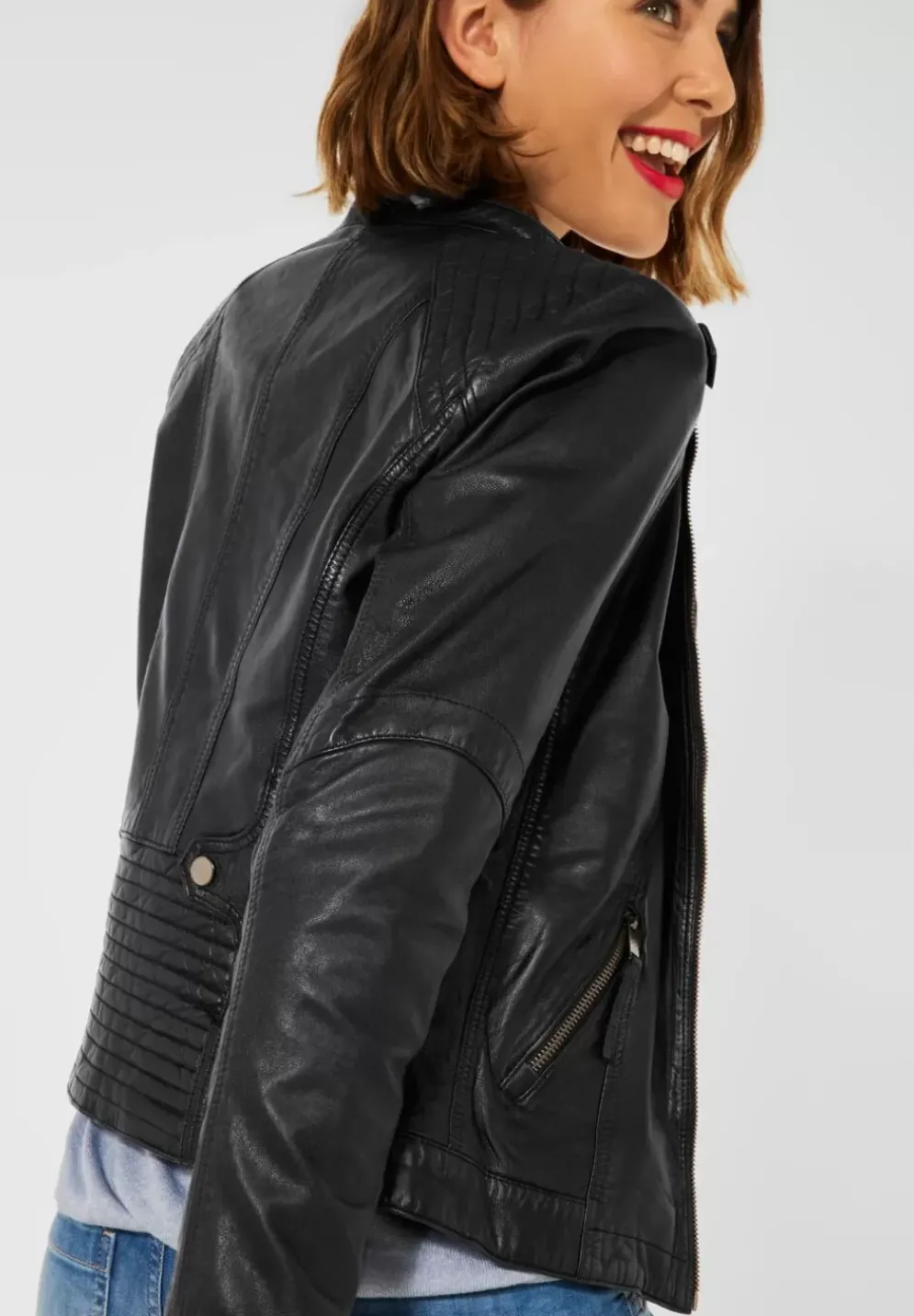 Echtleder Jacke