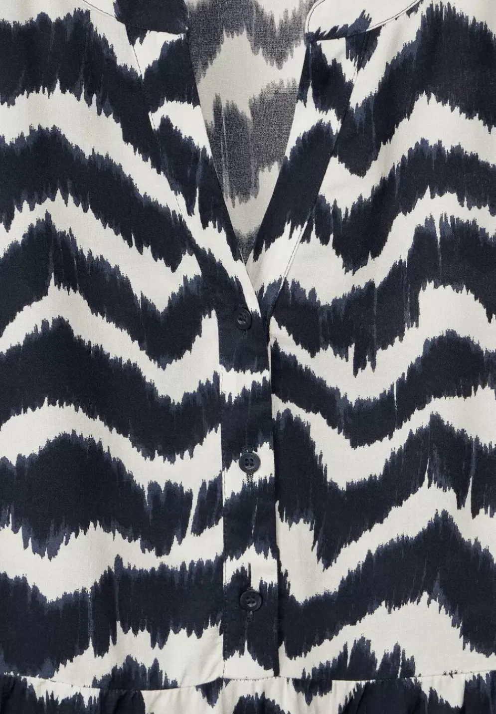 Ethno Midi Kleid Mit Print
