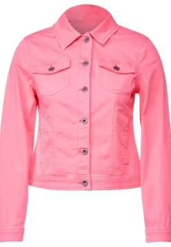 Farbige Jeansjacke