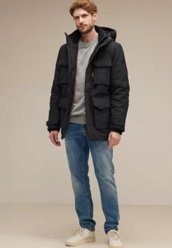 Field Jacke Mit Kapuze