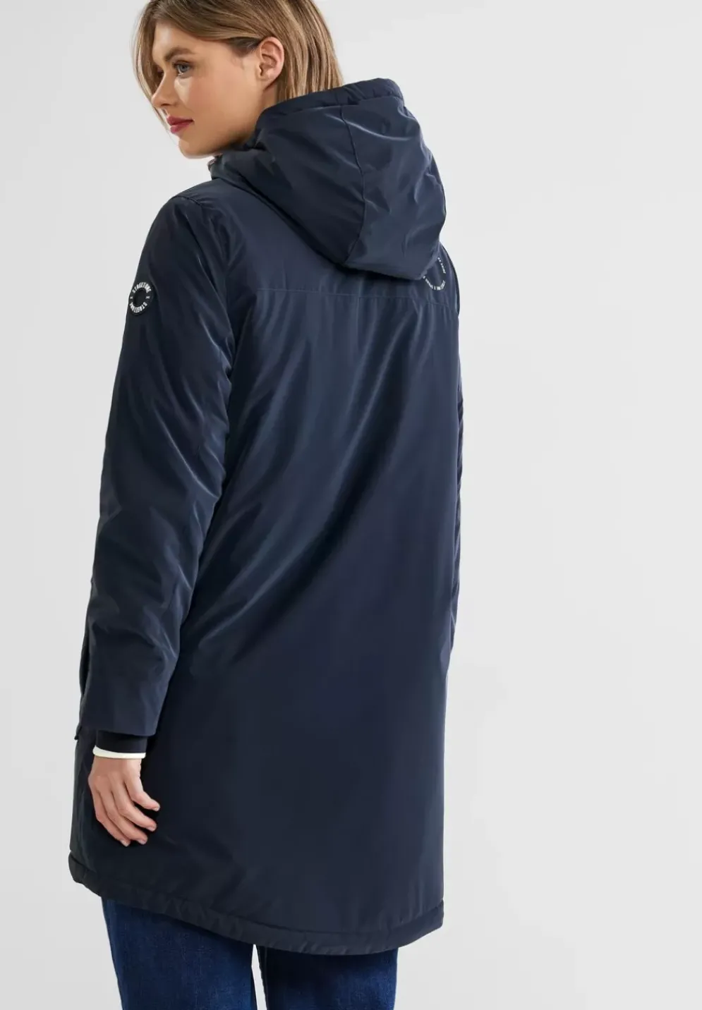 Gefutterter Kapuzenparka