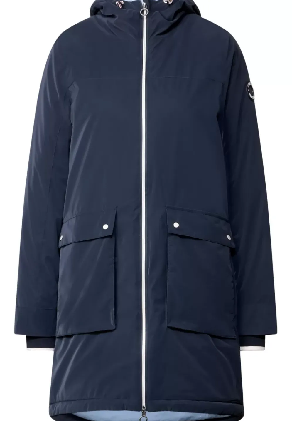Gefutterter Kapuzenparka
