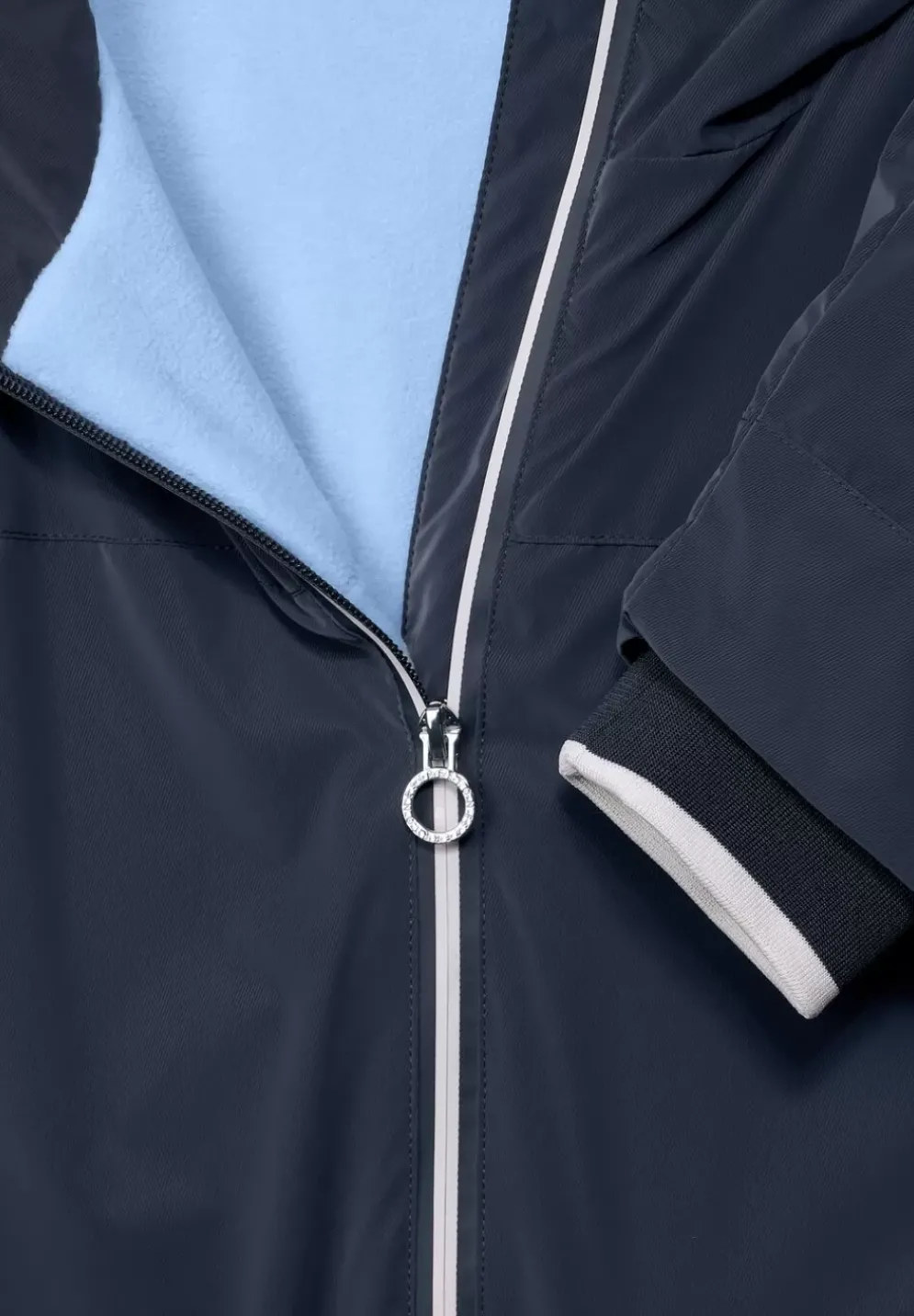 Gefutterter Kapuzenparka