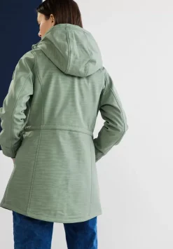 Gemusterte Softshelljacke