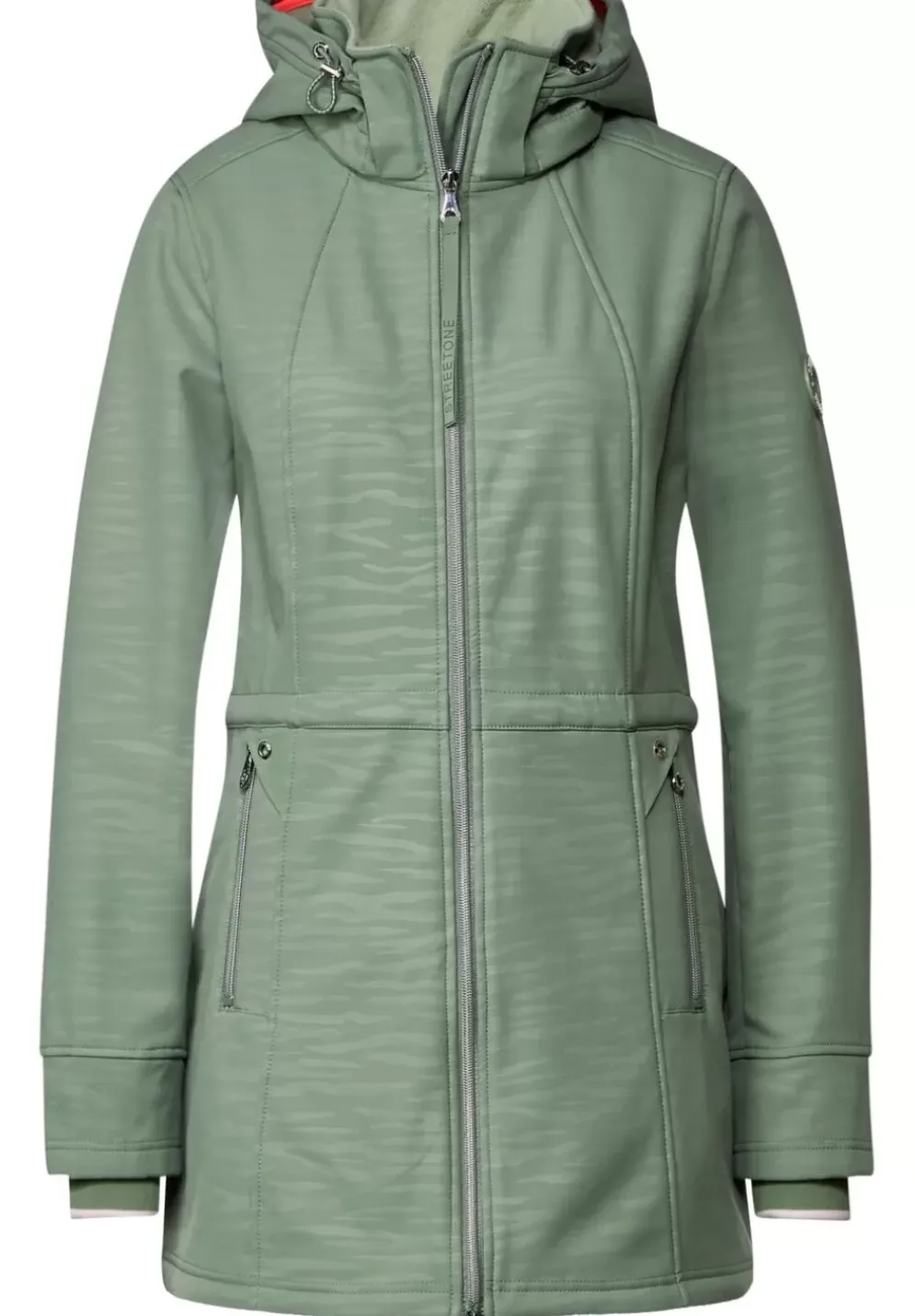 Gemusterte Softshelljacke