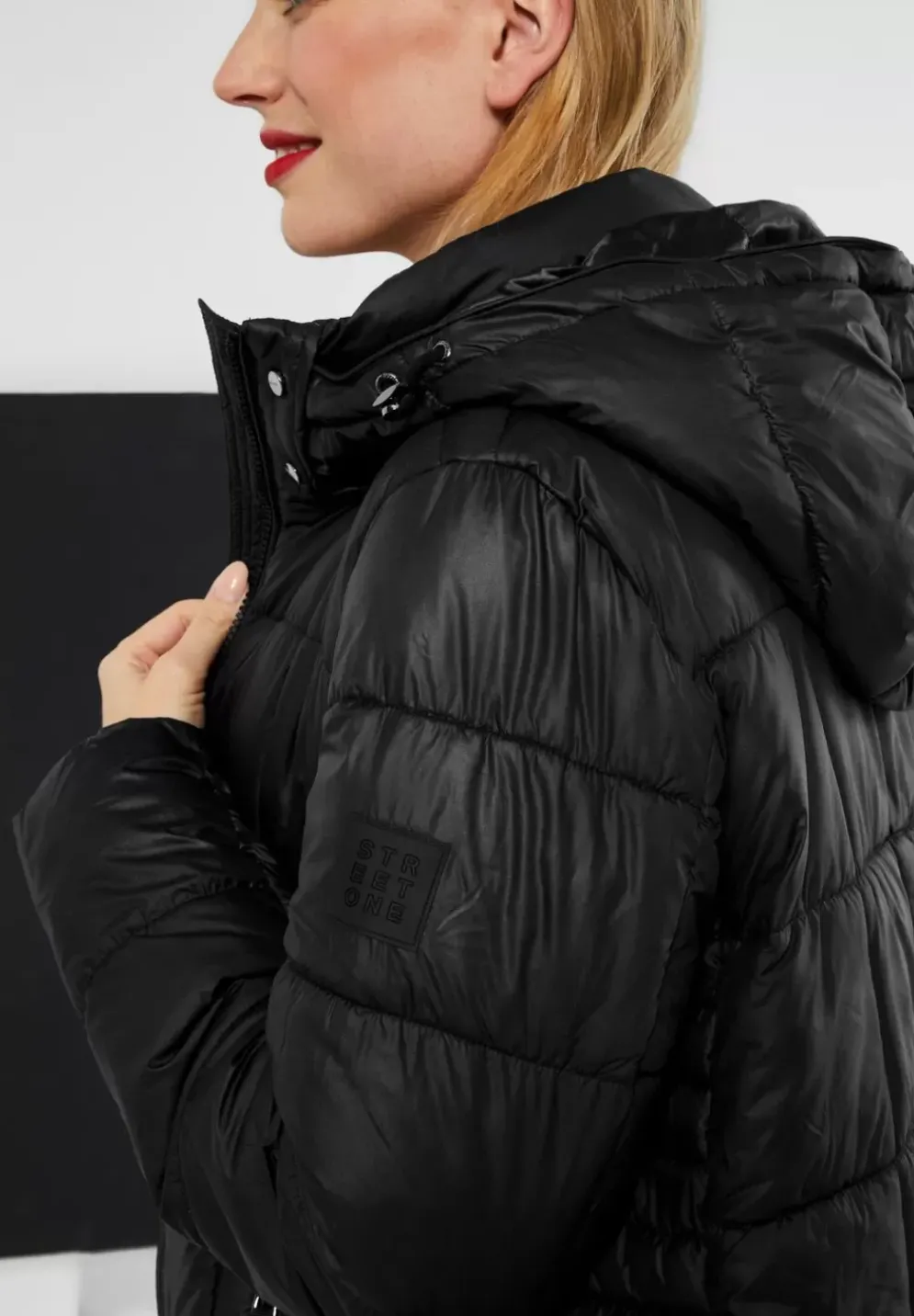 Gesteppte Jacke Mit Zipper