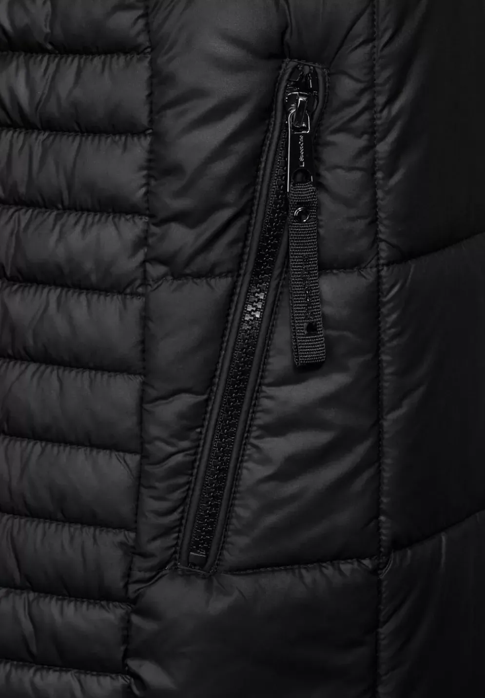 Gesteppte Jacke Mit Zipper