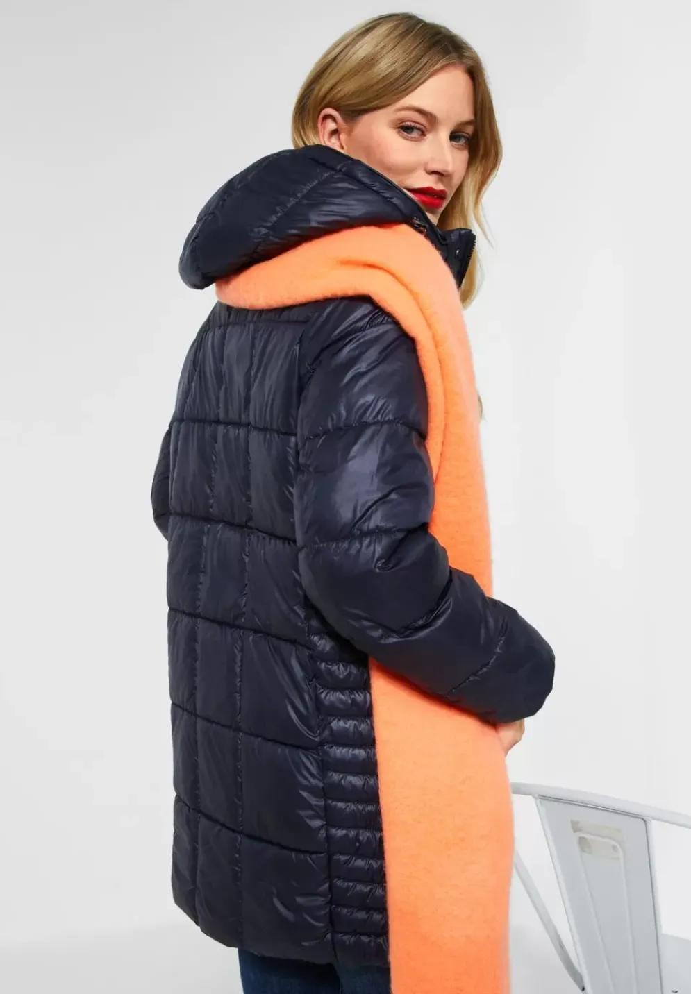 Gesteppte Jacke Mit Zipper