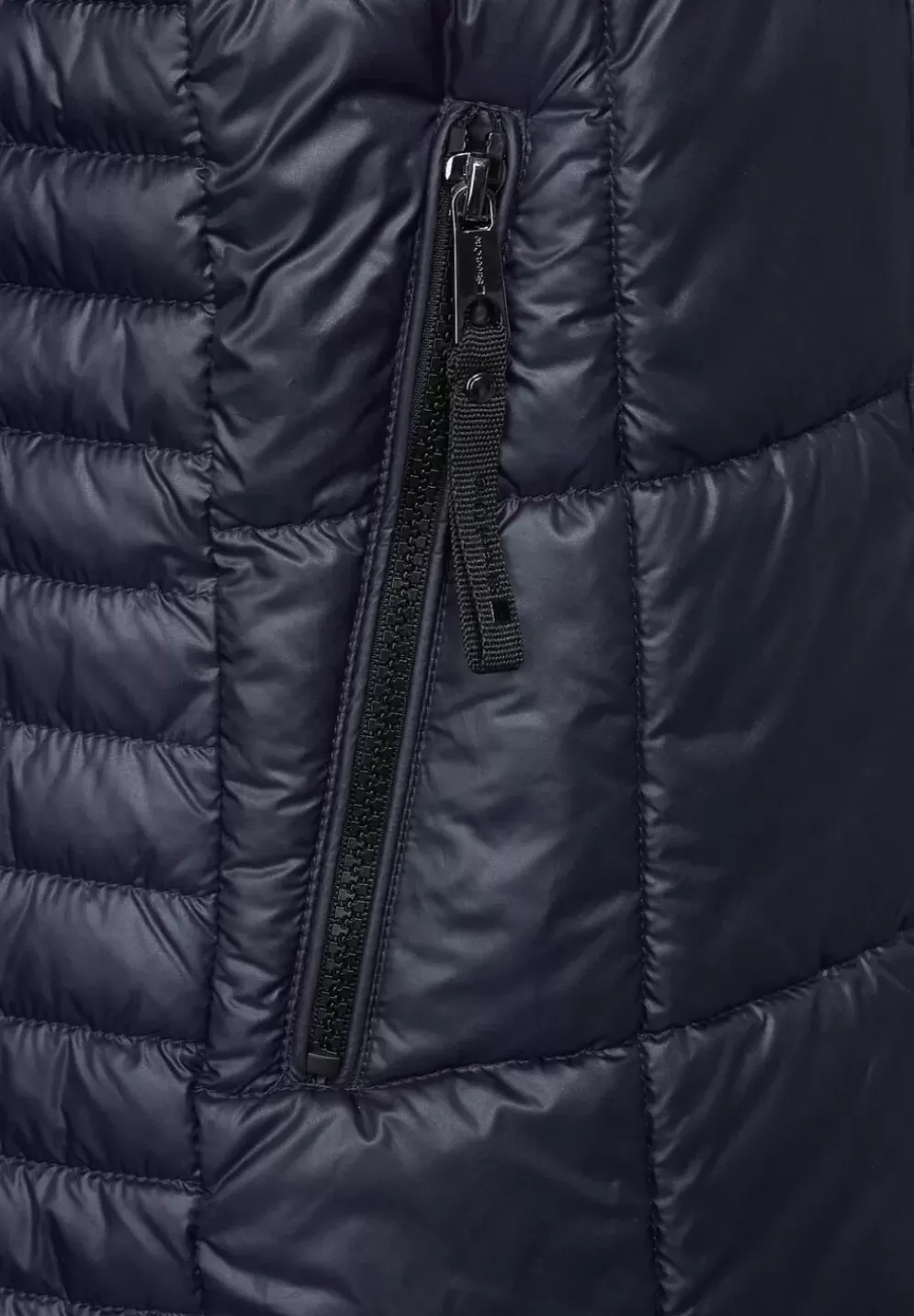 Gesteppte Jacke Mit Zipper