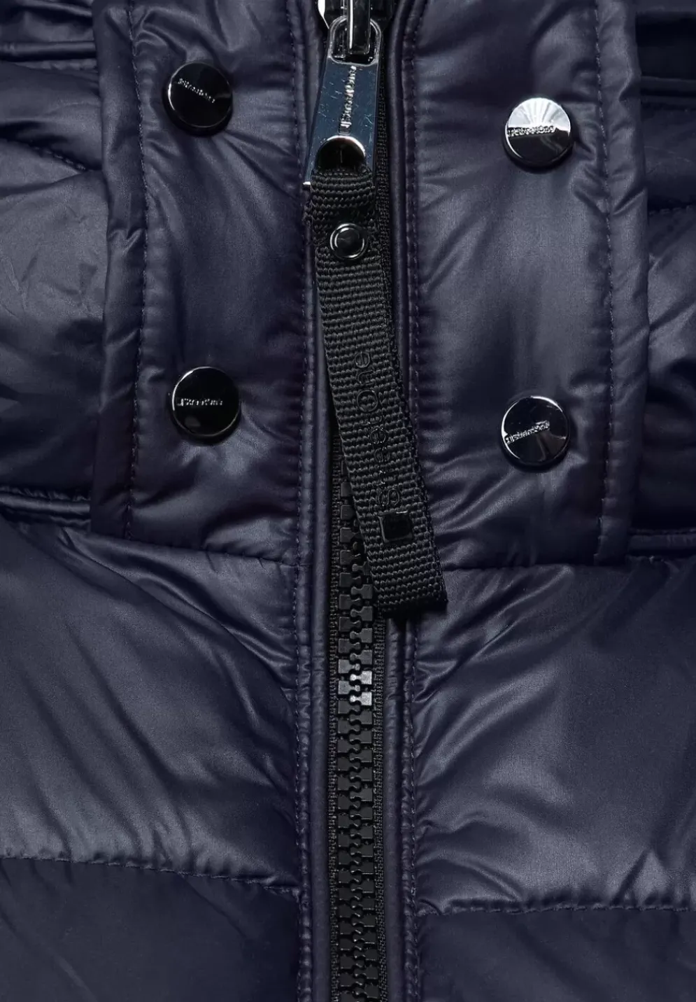 Gesteppte Jacke Mit Zipper