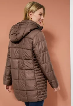 Gesteppte Jacke Mit Zipper