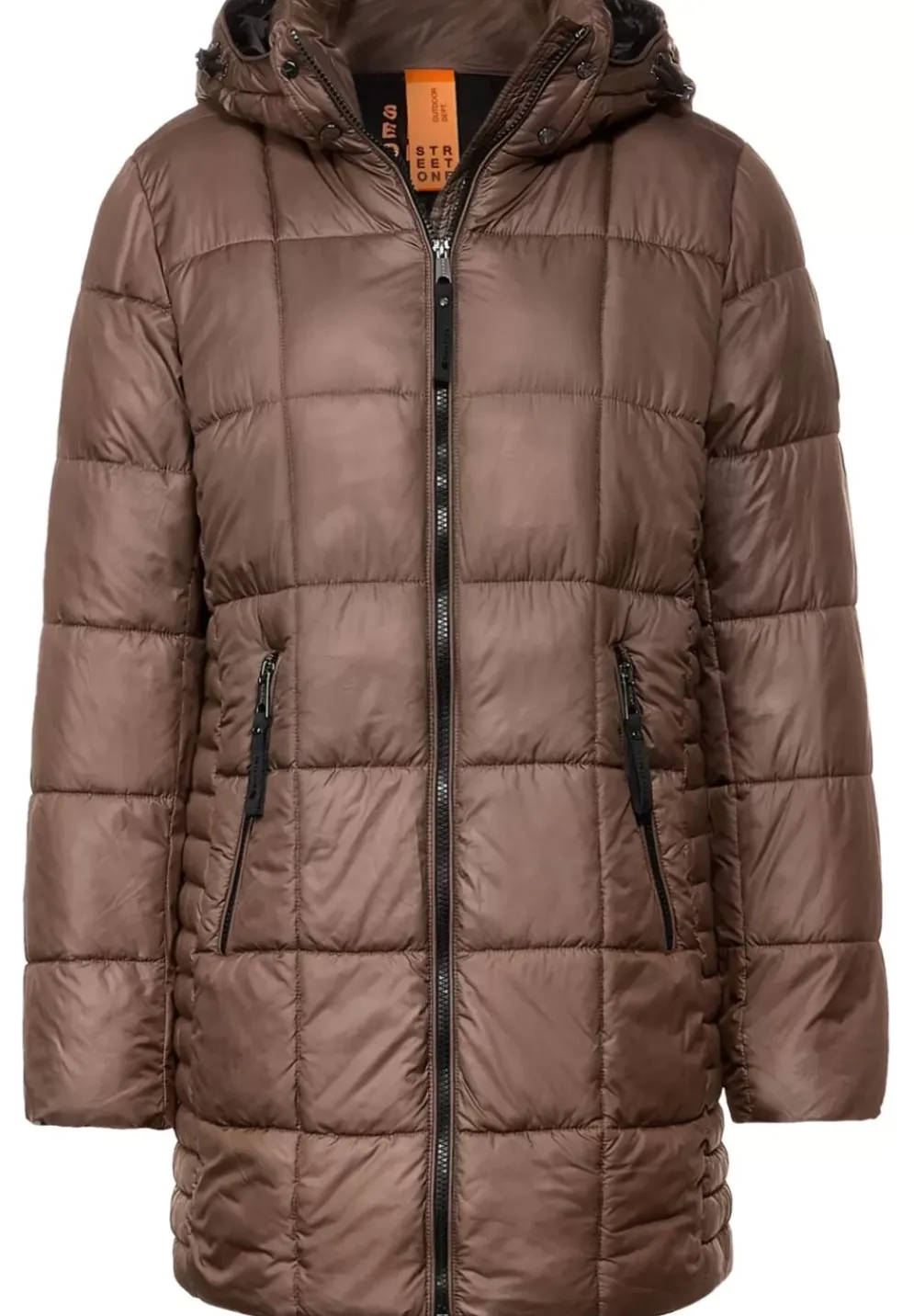 Gesteppte Jacke Mit Zipper