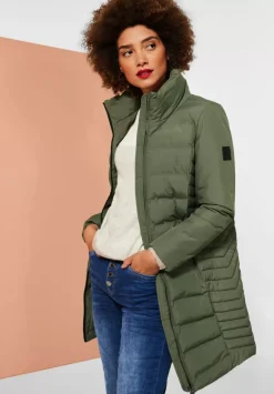 Gesteppte Longjacke