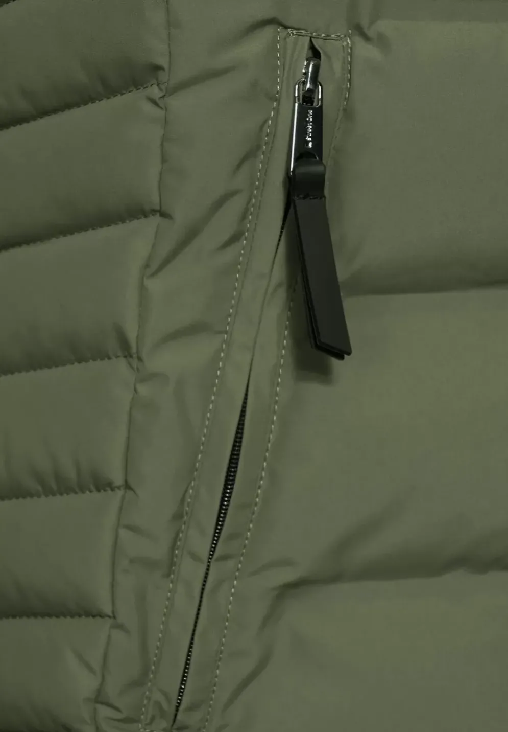 Gesteppte Longjacke