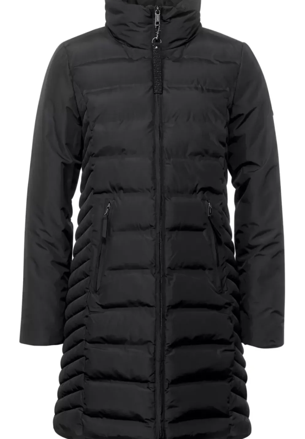 Gesteppte Longjacke