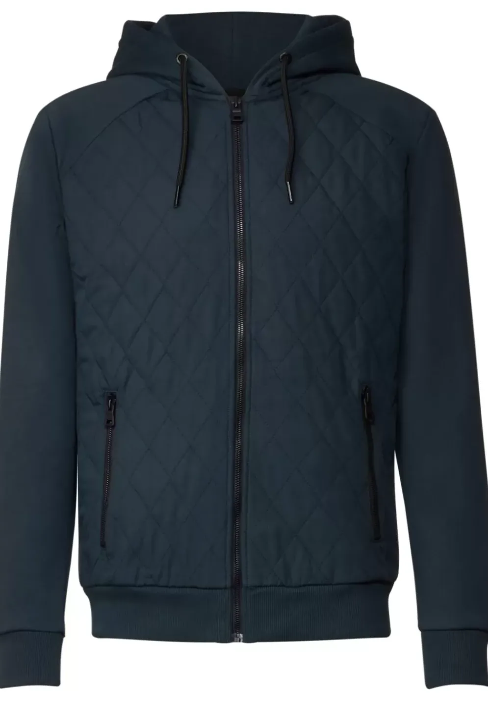 Gesteppte Sweatshirtjacke