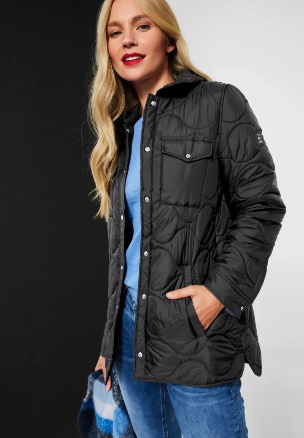 Gestepptes Overshirt