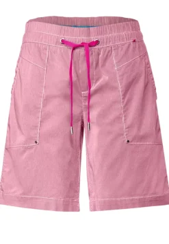 Gestreifte Loose Fit Bermuda