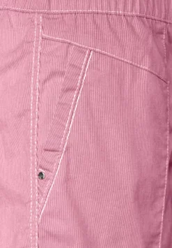 Gestreifte Loose Fit Bermuda