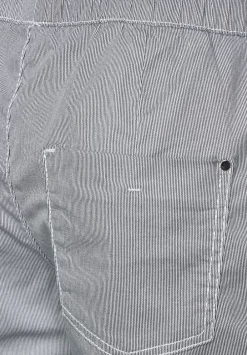 Gestreifte Loose Fit Bermuda