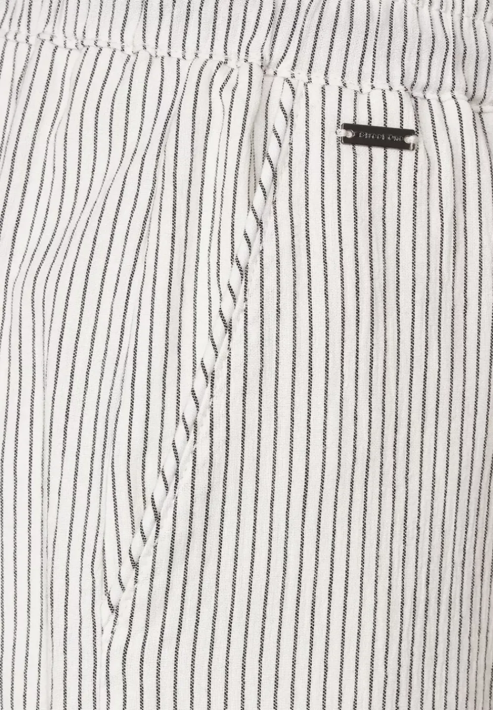 Gestreifte Loose Fit Hose