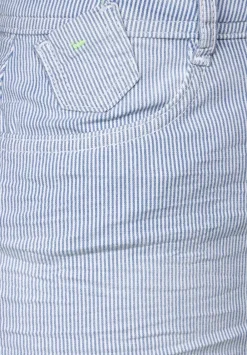 Gestreifter Jeansrock
