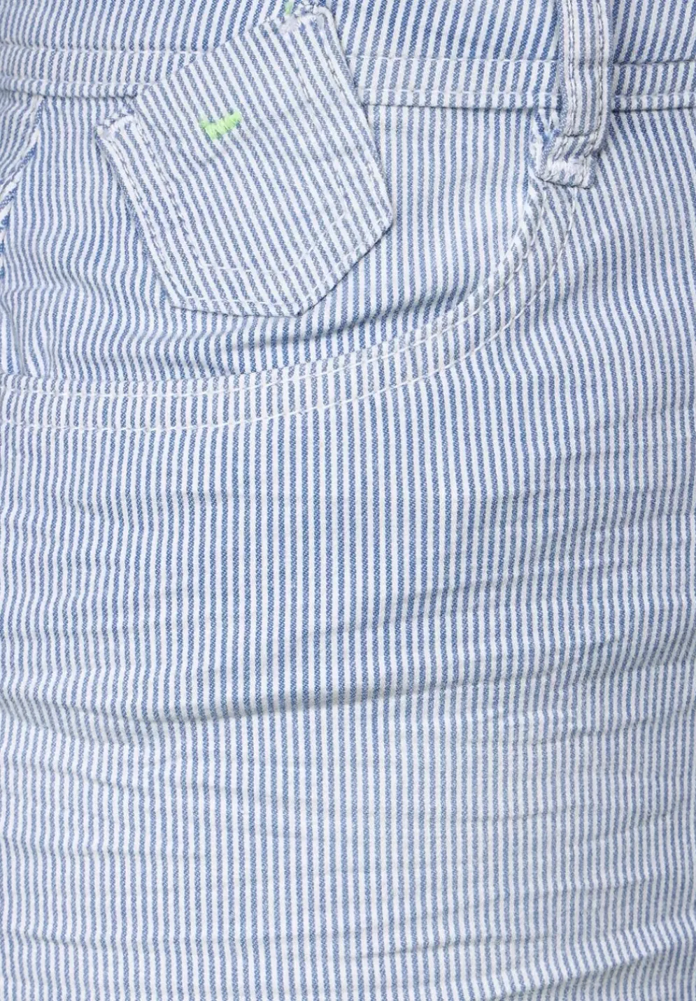 Gestreifter Jeansrock