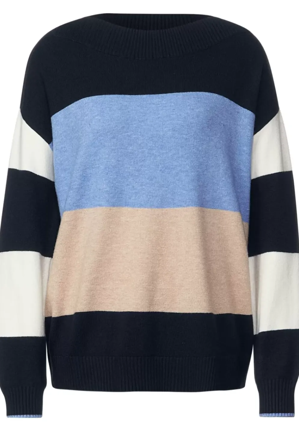 Gestreifter Pullover
