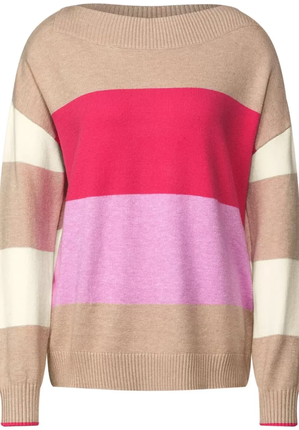 Gestreifter Pullover