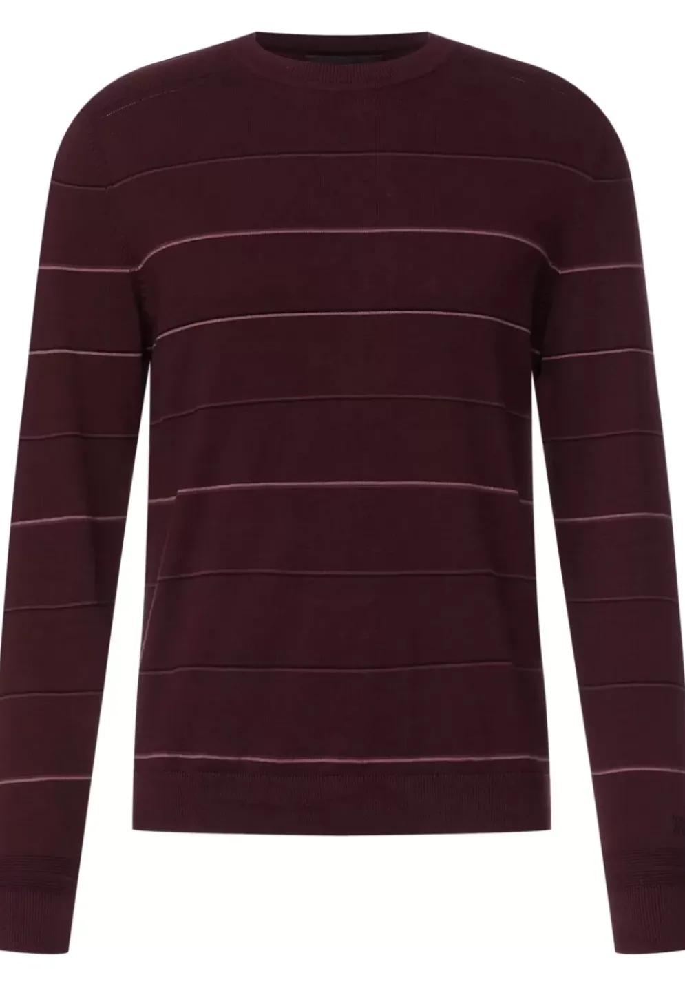 Gestreifter Strickpullover