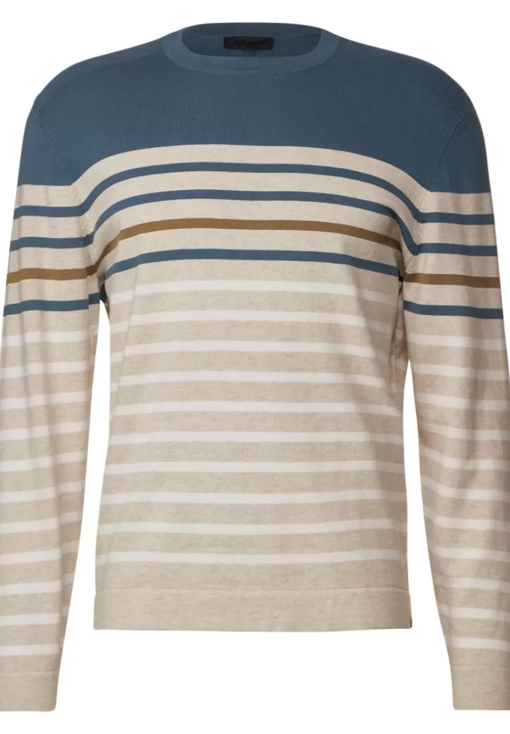 Gestreifter Strickpullover