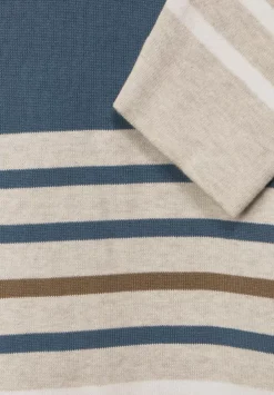 Gestreifter Strickpullover