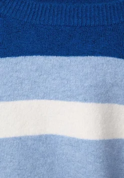 Gestreifter Strickpullover