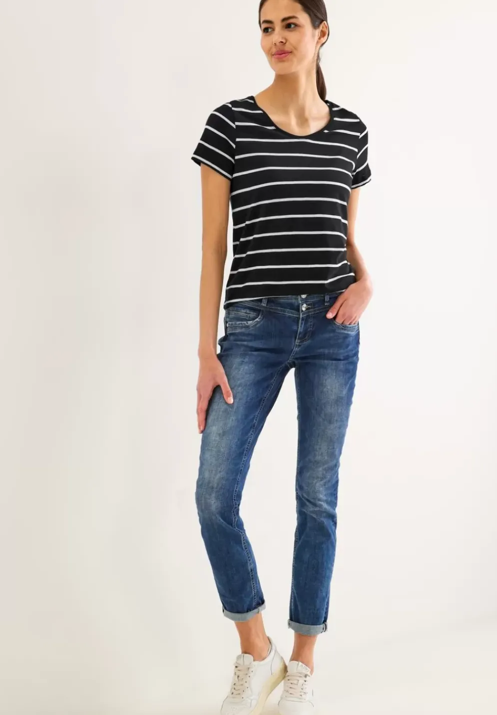 Gestreiftes T-Shirt