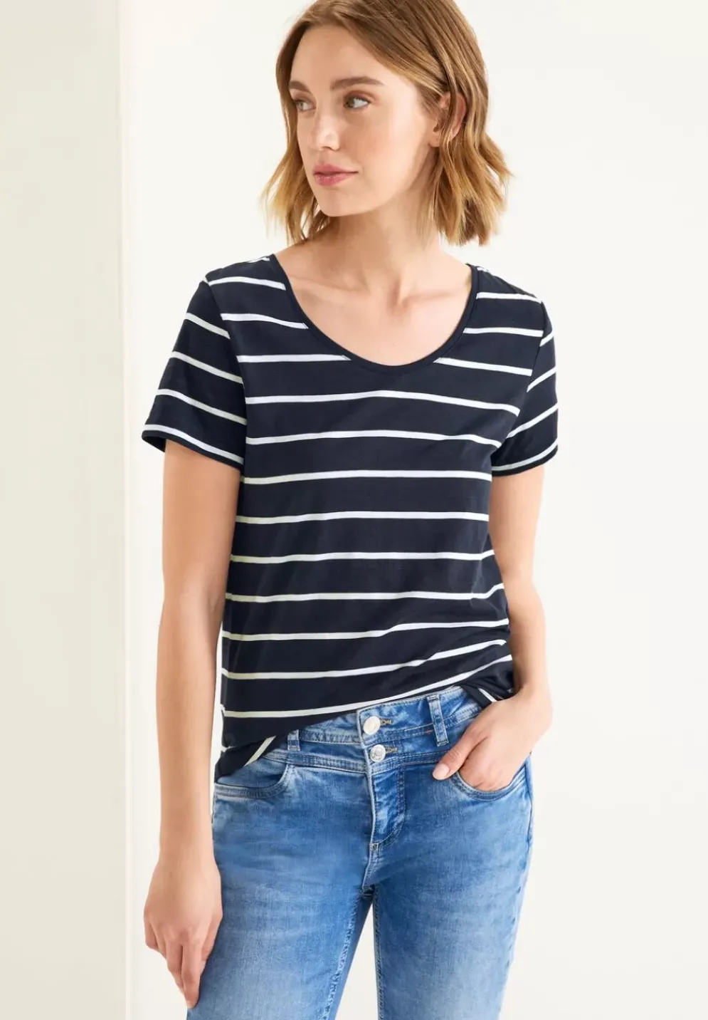 Gestreiftes T-Shirt
